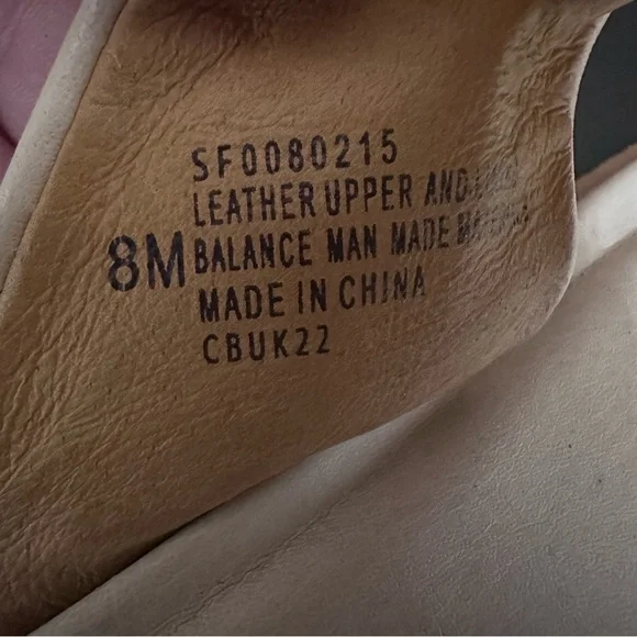 Sofft Essie Sandals Women's 8M Beige Leather Comfort Thong Flip Flop Knot - Picture 9 of 10